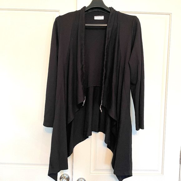 Bryn Walker Black Kai Jacket Cardigan - Size Large/XL - Picture 1 of 10